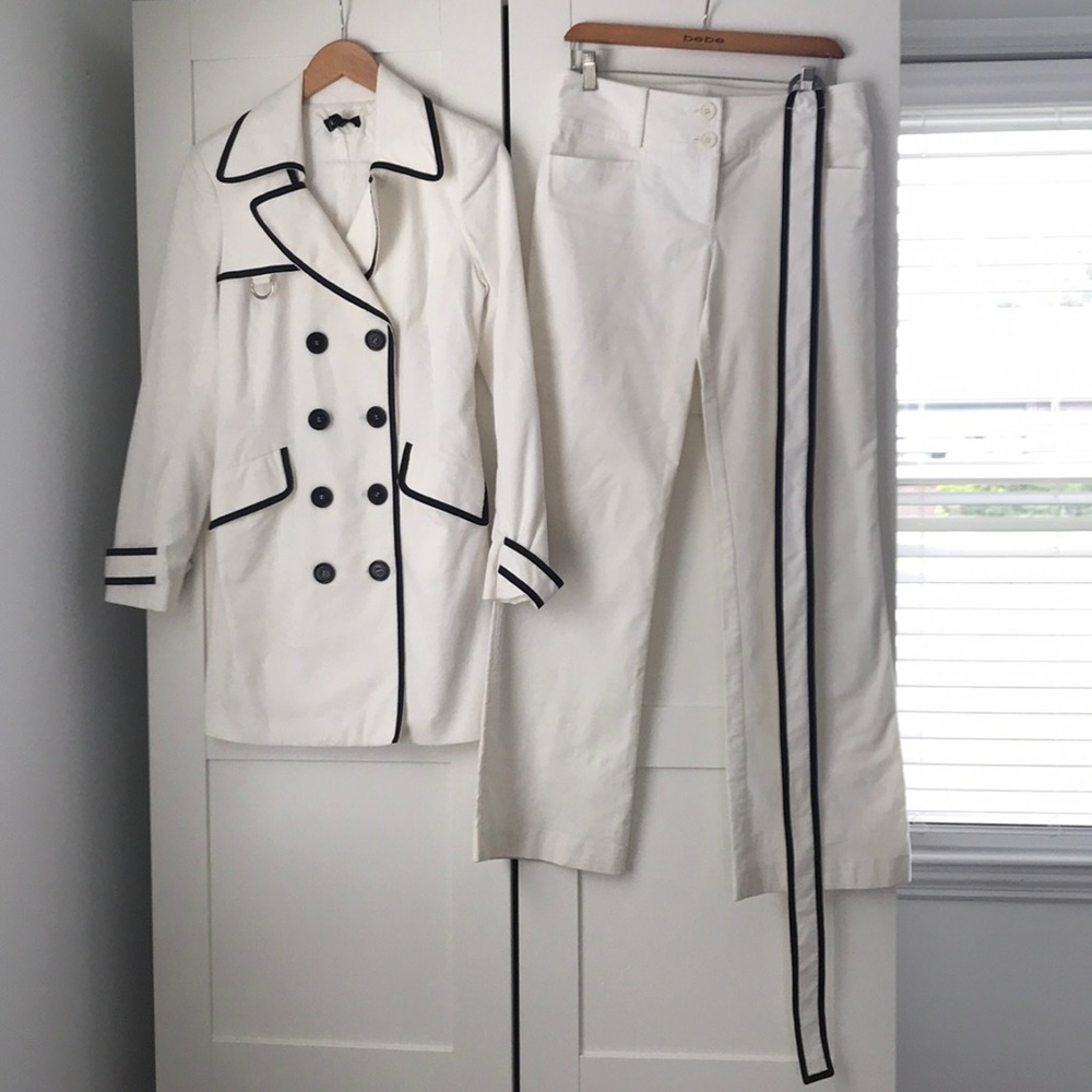 Bebe trench coat 3-piece set